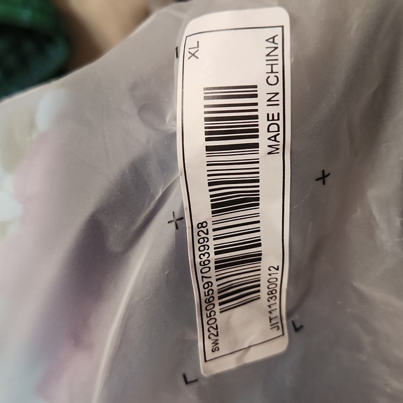 Shein Floral Print Puffed Sleeve Dress - Picture 4 of 8